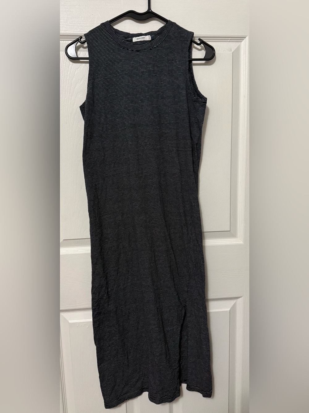 Mod Ref  Striped Maxi Dress